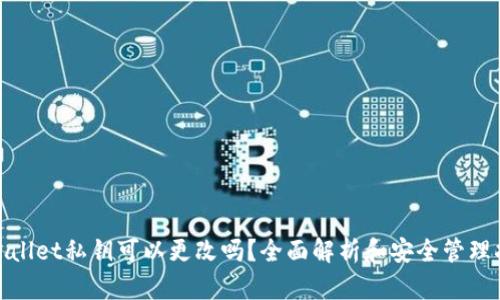 tpwallet私钥可以更改吗？全面解析和安全管理指南